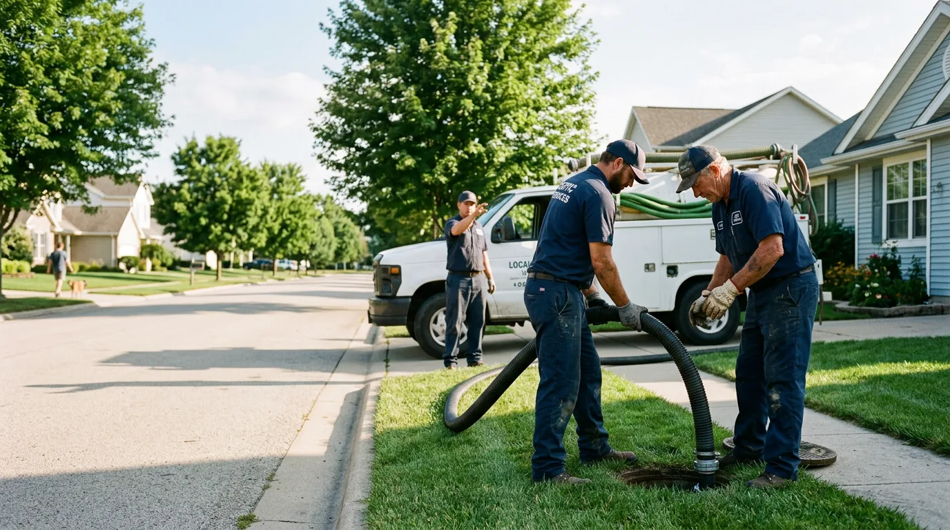 Septic Tank Cleaning in New Berlin, IL